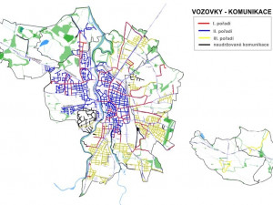 Priorita údržby komunikací
