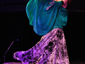 Jedna z organizátorek večera Khalida