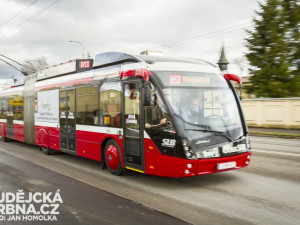 Trolejbus MetroStyle v Českých Budějovích