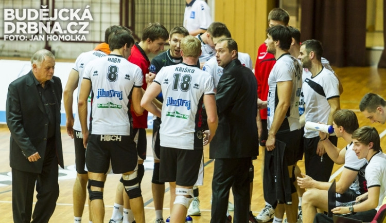 Volejbaloví vicemistři z Českých Budějovic