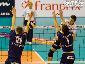 Paris Volley - VK Jihostroj České Budějovice 3:0