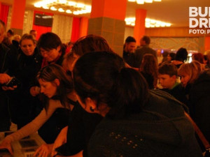 Po koncertě se prodávala cédéčka