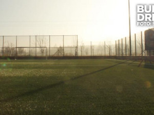 Slavnostní otevření nového fotbalového hřiště s umělým trávníkem v Roudném