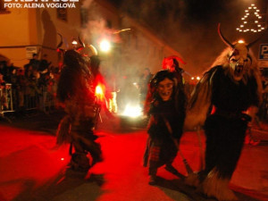 Krampuslauf v Kaplici