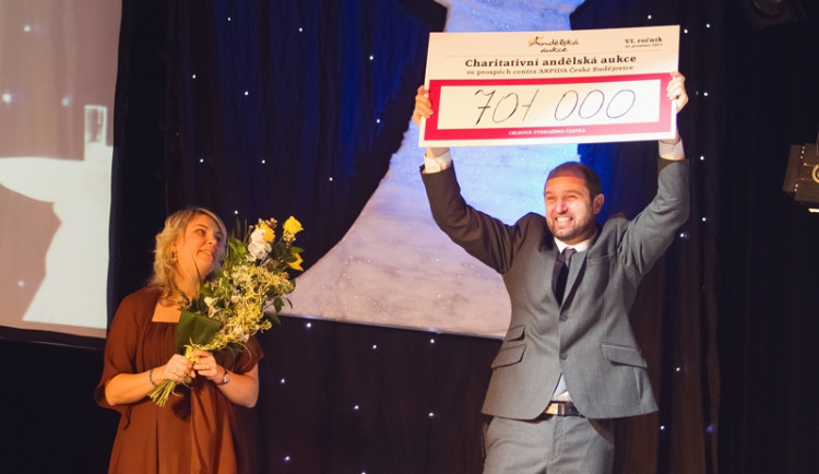 Celkový výtěžek z letošní Andělské aukce činí 701 tisíc korun