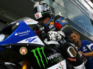 Matěj Smrž při závodě MS Superbiků na německém okruhu Nürburgring