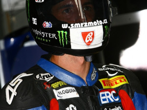 Matěj Smrž při závodě MS Superbiků na německém okruhu Nürburgring