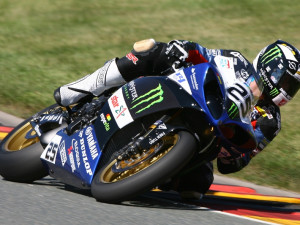 Matěj Smrž při závodě IDM na okruhu Sachsenring