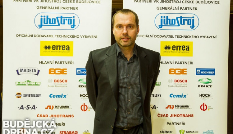 Trenér VK Jihostroj České Budějovice Jan Svoboda