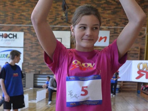 Halový pětiboj na Základní škole Kubatova České Budějovice