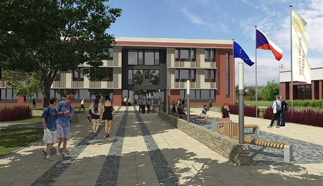 Vizualizace nové budovy přírodovědecké fakulty