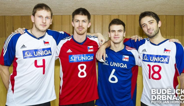 Reprezentanti hájící barvy Jihostroje v dresu národního týmu