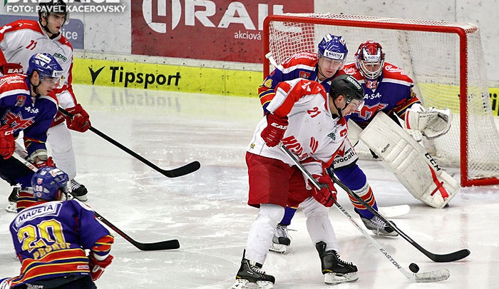 Utkání Olomouce proti Budějcím ovládla favorizovaná Mora