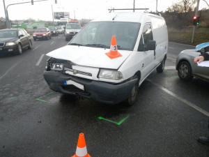 Čtvrteční nehoda na Strakonické