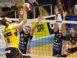 Volejbal Brno - VK Jihostroj České Budějovice 1:3