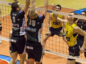 Volejbal Brno - VK Jihostroj České Budějovice 1:3