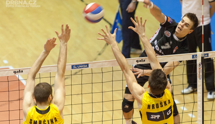 Volejbal Brno - VK Jihostroj České Budějovice 1:3