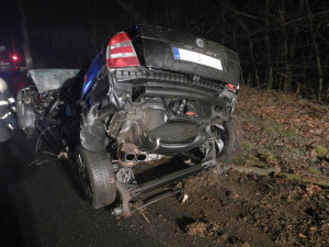 Dopravní nehoda, Pleše - 14. 1. 2014 (3)