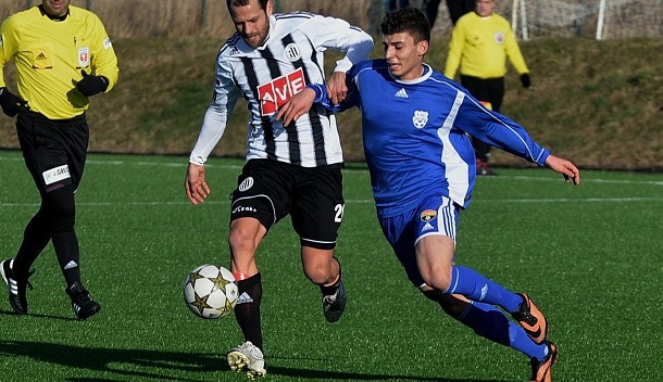 Nováček Ondřej Herzán v zápase proti Znojmu