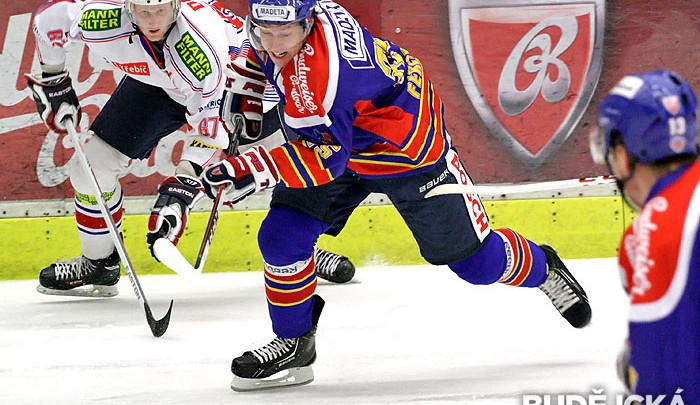 Jiří Ferebauer před exbudějckým Stanislavem Dietzem