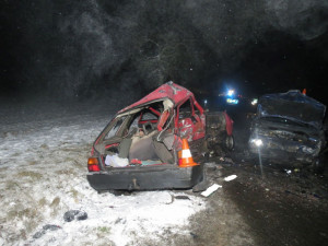 Tragická havárie u Žáru nedaleko Trhových Svinů