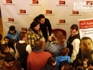 Autogramiáda Vladka Dobrovodského v IGY Centru