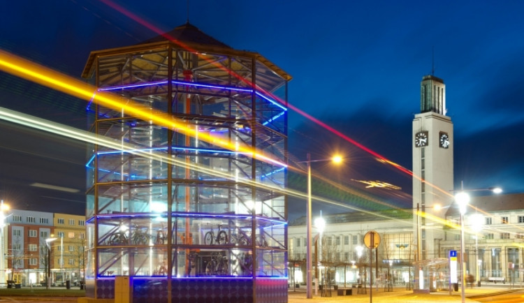 Bike Tower v Hradci Králové