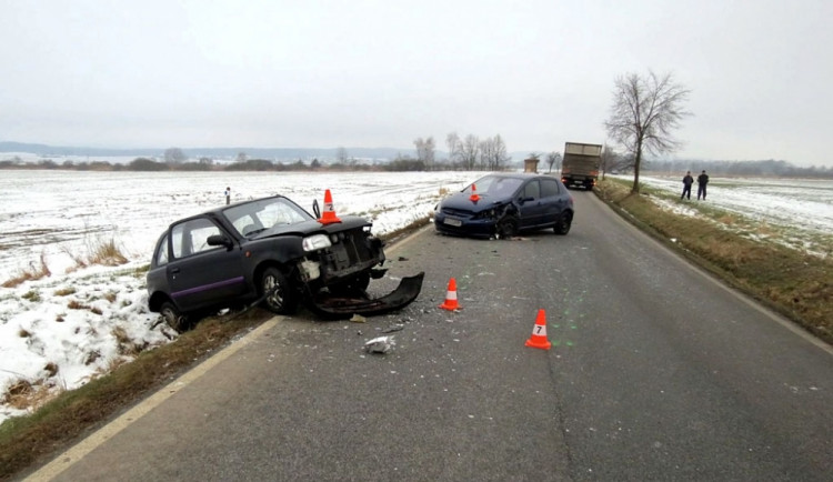 Středeční nehoda u Branišova