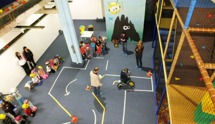 Jízda zručnosti v Hopsáriu