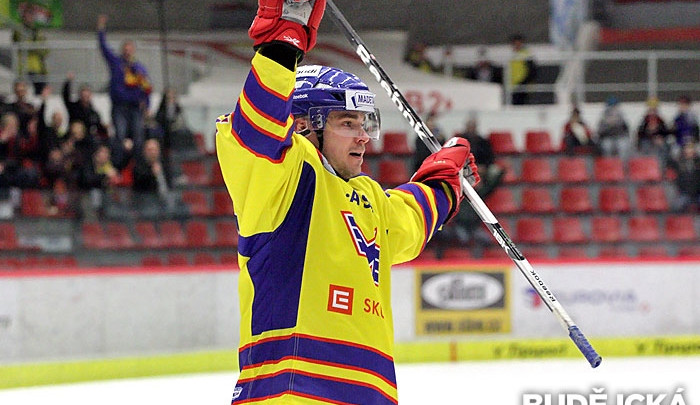 Obránce Lukáš Chmelíř vstřelil dvě branky Motoru