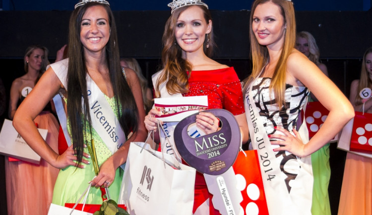 Slavnostní večer soutěže Miss Jihočeské univerzity