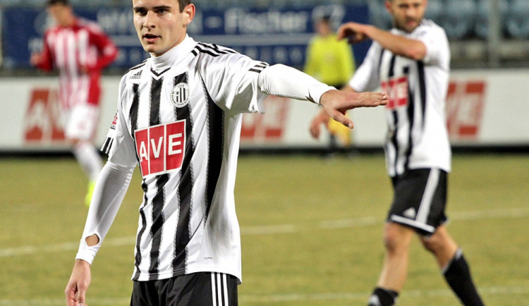 Jan Hála se proti Žižkovu prezentoval velmi dobrým výkonem, který korunoval první brankou v A týmu