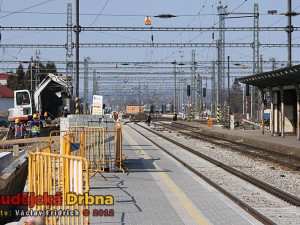 Další stavba modernizace IV. železničního koridoru je hotová