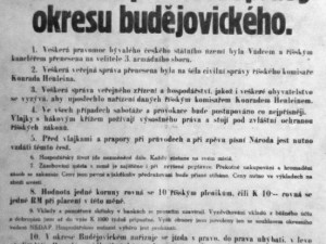 Vyhláška Hanse Westena z 16. března 1939