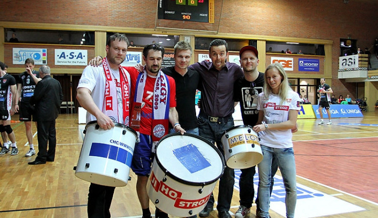 Fanklub VK České Budějovice má nové bubny