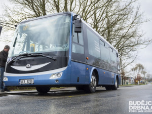 Představení elektrobusu SOR EBN 8 v Českých Budějovicích