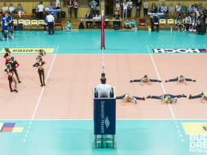 První semifinálový zápas VK Jihostroj České Budějovice vs VSC Fatra Zlín