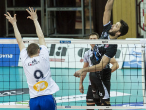 Druhý semifinálový zápas VK Jihostroj České Budějovice vs VSC Fatra Zlín.