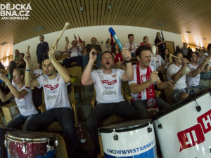 Druhý semifinálový zápas VK Jihostroj České Budějovice vs VSC Fatra Zlín.