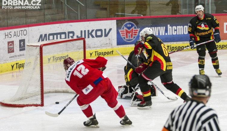 Zápas hokejových legend České republiky a Německa
