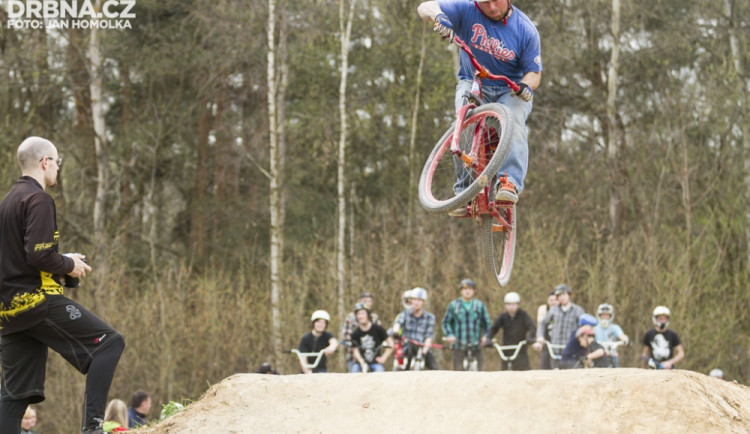 Znovuotevření minibikeparku Máj.