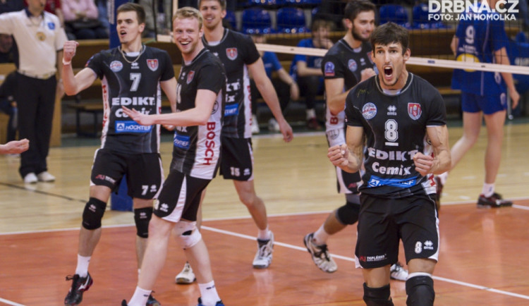 VSC Fatra Zlín - VK Jihostroj České Budějovice 2:3