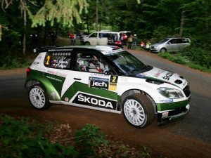 Krumlovskou rallye pojedou posádky týmu Škoda Motorsport