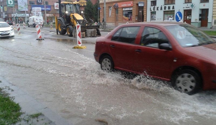 Pražská třída ve čtvrtek ráno