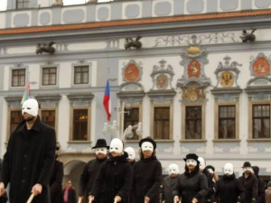 Velikonoční hrkání v Budějcích