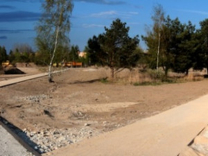 Výstavba parku ve Čtyřech Dvorech