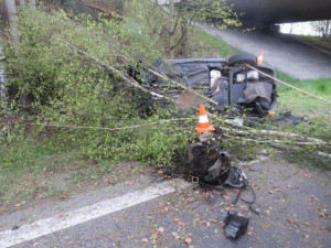 Tragická dopravní nehoda u Kamenného Újezdu