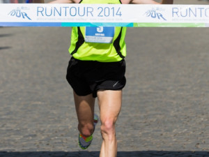 Vítěz závodu,  Američan Ryan Vail