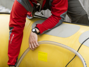 Český pohár v raftingu na řece Vltavě u Vyššího Brodu