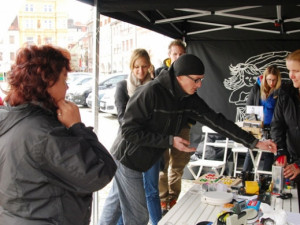Kavárna Potmě přijela do Budějc